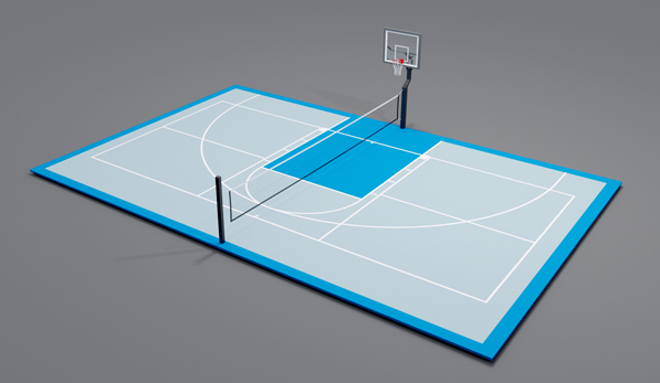 Basketball and net sports